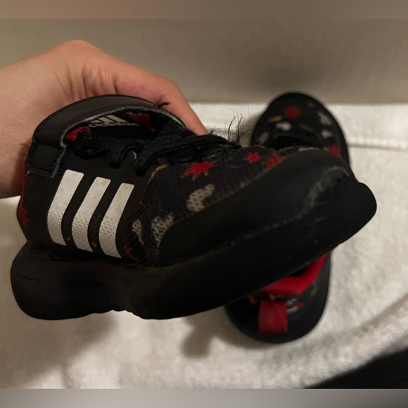 Boy's Shoes adidas Kids Fortarun 2.0 Mickey Mouse Elastic Size 7K - Picture 16 of 16